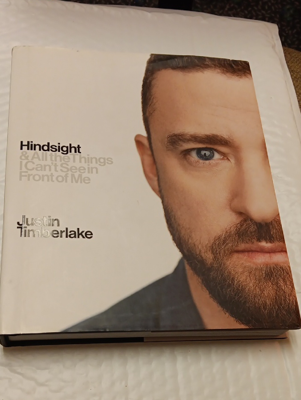Justin Timberlake 'Hindsight' Photo Book - White Cover